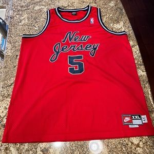 Nike Authentic New Jersey Nets Jason Kidd Vintage Jersey